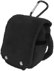 セイル(Sail) Sail School Bag Plush Pouch Black Size (H x W x D): Approx. 3.1 x 2.5 x 1.7 inches (8 x 6.3 x 4.3 cm) 858785(BK)