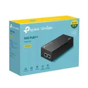 TP-Link POE380S Omada 10G PoE++ Injector, 802.3bt/at/af Compliant, 90 W PoE Power