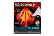 Discovery Kids Build Color Your Own Glowing Volcano by Horizon Group USA, Great Stem Science Kit, Perform Science Fair Experiments with DIY Fizzy Lava Eruptions 14 inches
