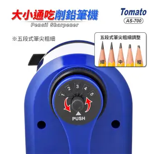 削鉛筆機替刀 大小通吃 Tomato AS-700 五段式 替換刀組 滾刀手把組 (5折)