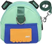 Backpack for Dogs to Wear | Small Dog Backpack,Puppy School Bag Widened Silky Webbing, Waterproof Twill Fabric for Golden Retriever, Beutee