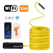 Semi-Rigid Flexible Wireless Endoscope IP67 Waterproof WiFi Borescope 2 MP HD Re