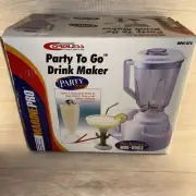 Marine Pro Party To Go MPSC-876 Rechargeable Cordless Blender New In Box