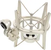 COMNESTBI Microphone Shock Mount Anti-vibration Microphone Stand Plastic Shock Mount Desktop Mic Bracket For Recording And Broadcasting