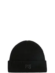 [Alexander Wang] 小巧壓紋徽標毛線帽
