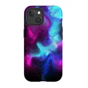 For iPhone 14 Case Protective MagSafe Compatible Cover Abstract Galaxy