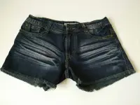 在飛比找Yahoo!奇摩拍賣優惠-牛仔短褲used jeans 刷百牛仔褲L號