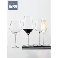 在飛比找ETMall東森購物網優惠-德國進口肖特SCHOTT PURE系列水晶玻璃杯高腳紅白葡萄
