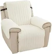 Reclining Chair Cover Velvet, Non Slip Recliner Cover One Piece Recliner Couch Covers Armchair Slipcovers Sofa Dog Chair Cover Furniture Protector Couch Cover Recliner Slip Cover (Color : #10, Size
