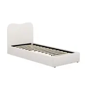 Bed Frame Single Size Boucle DARA