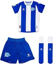 [KELME] CD Alavés Outfit Home 2019-2020 Children's Outfit, Blue/White