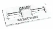 Camp Divers Rectangular Hull Plate Zinc Anode 11.5"L x 5.25"W x 0.625" DP1