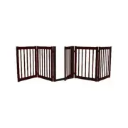 32 Inch 5 Panel Walk-Through Free Standing EZ Gate - Black