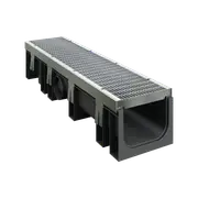 Everhard DuraDRAIN 200 Series Channel & Galvanised Steel Class B Grate