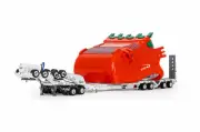 Drake ZT09330 Drake 2x8 4x8 Dragline Bucket Trailer with ESCO Bucket S & S 1:50