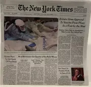 The York time Thursday December 3, 2020 Newspaper Democrats Lower Stimulus Bid