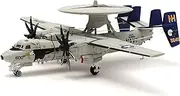 1:144 Alloy US Navy Airborne Early Warning Airplane Model Aircraft Model Simulation Aviation Science Exhibition Model