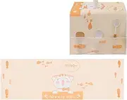 Huvqianu Refrigerator Cover for Top, Dustproof Freezer Cover, Fridge Protector 70.87x24.41 In, Scratch-Proof Dryer Mat, Side Storage Pouch, (1 Piece), Kitchen, Laundry