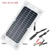Car solar panel charger motorcycle 18V 12V 20W portable for battery