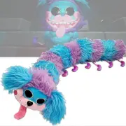 Yuzee Amycore PJ Pug a Pillar 60cm Poppy Chapter 2 Plush Toy, Gift for Game Fans, Soft Caterpillar Pillow Stress Relief Toy.