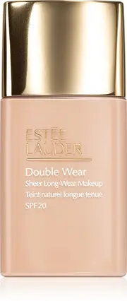 Estée Lauder Double Wear Transparent Makeup Long Lasting Spf 20 Light Mattifying Foundation Spf 20 Color 2C0 Cool Vanilla 30 Ml