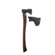 Wood Handle Best Felling Axe Forest Logging Mountain Forestry Carbon Steel Head