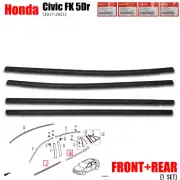 For Honda Civic FK 5Dr 2017 - 21 Set Weatherstrip Window Molding Seal Belt