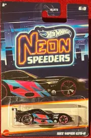 HOT WHEELS NEON SPEEDERS SRT VIPER GTS-R 6/8. SEE COMBINED OFFERS!