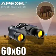 APEXEL 60X60 Day / Low Light Night Vision Binoculars Telescope Outdoor Travel