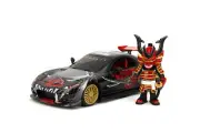 1993 MAZDA RX-7 BLACK W/SARU DIECAST FIGURE 1/24 DIECAST CAR JADA TOYS 35668