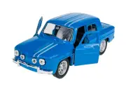WELLY 1960s RENAULT R8 BLUE OLD TIMER 1:34 DIE CAST METAL MODEL NEW IN BOX