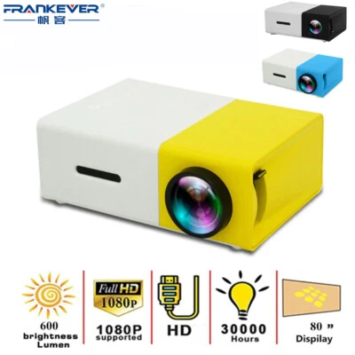 Mini Projector YG300 FrankEver Led Home 1080p HDMI LCD 3 Colors AMAZING!!!