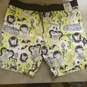 Volcom Board Shorts Swim Trunks Men's Size 40 Drawstring 19 Inch