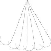 Homoyoyo 6pcs Bead Bead Needles Tools Beads Beading Needles Manual Beading Tool Beading Tool for Bracelet Making Tool Bead Threading Needles Bead Threader Stainless Steel