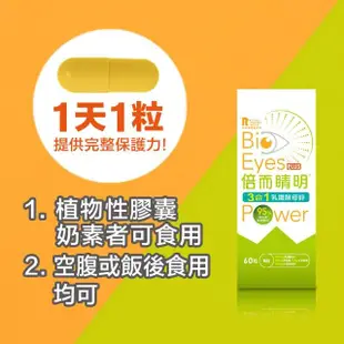 【Renorigin 肌活麗學】倍而睛明Plus 3合1乳鐵酵母鋅x1瓶-每瓶60粒(乳鐵蛋白權威黃琇琴博士研發)