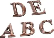 POPETPOP 1 Durable Address Number Stickers for Home Office and Hotels Number Plaques Easy Peel Stick Door Plate for Mailboxes Garages and Public Spaces