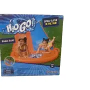 H20GO! 16ft Double Lane Slip N Slide Water Slide with Drench Pool by Bestway