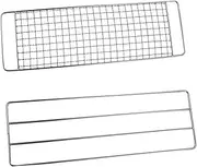 VERDANVERSE Camping Grill Mesh BBQ Radiating Rack Outdoor Baking Net for Even Heat Distribution