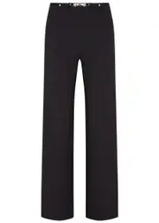 High Proceed Straight-leg Jersey Trousers - Black - 44 (UK12 / M) 44 (UK12 / M)