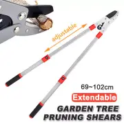 Extendable Tree Pruning Shears Gardening Scissor Branches Flower Trimmer Cutter