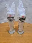 Heineken Beer Twenty-Two Ounce Beer Glass Perfect For The Heineken Mini Keg
