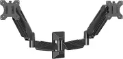 MOUNTUP Dual Monitor Wall Mount for 17-32 Inch Screens, Gas Spring Computer W...
