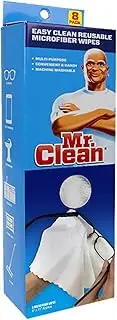 [Mr. Clean] Easy Clean Reusable Microfiber Cloths 8 Count Blue