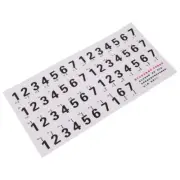 Piano Keys Sticker Keyboard Stickers Labels Large Print Letters