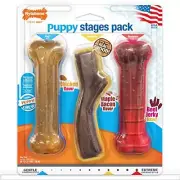 Nylabone Puppy Stages Dog Chew Toy Pack - Puppy Chew Toys for Teething...