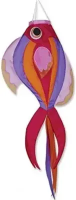 WINDSOCK--36 in. Exotic Butterfly Fish Windsock by Premier Kites