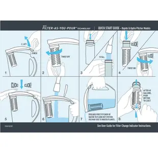 Brita 濾心 Stream Pitcher Replacement Water Filter (一組3入)