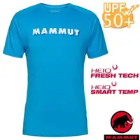 在飛比找momo購物網優惠-【Mammut 長毛象】Splide Logo 男短袖圓領動