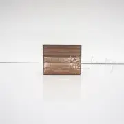 NWT Michael Kors Men's Cooper Tall Card Case Wallet Leather Luggage Croc No Box