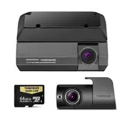 Thinkware 1080P Full HD Front & Rear Dash Cam Pack - 64GB Micro SD - F790D64